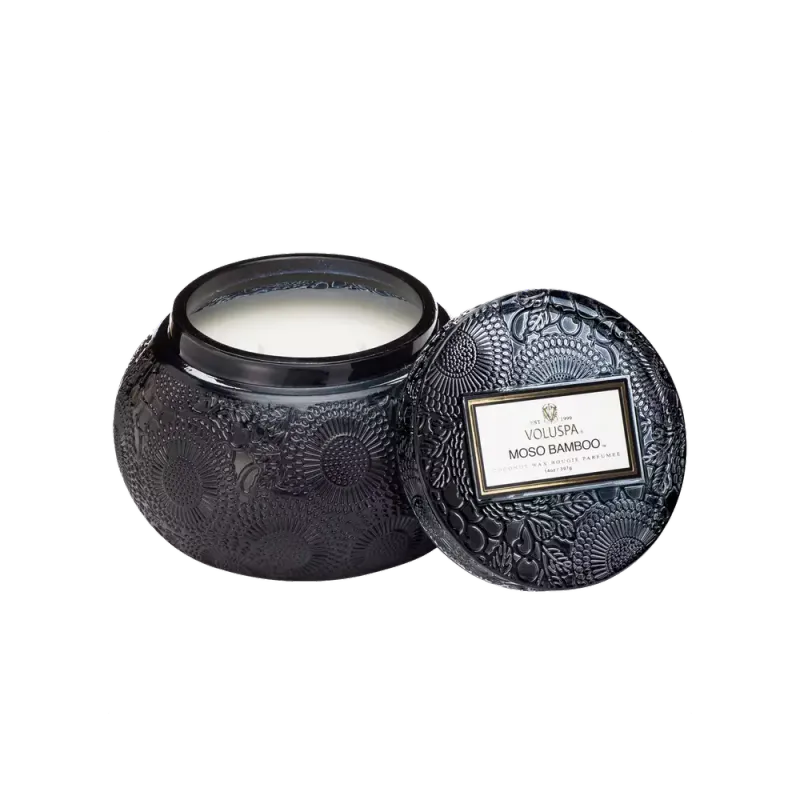 Voluspa Moso Bamboo Chawan Bowl Candle 50timer