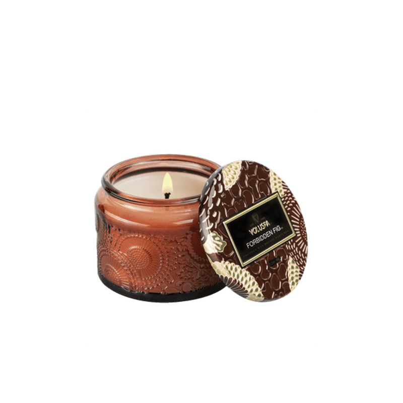 Voluspa Forbidden Fig Petite Jar Candle 20timer