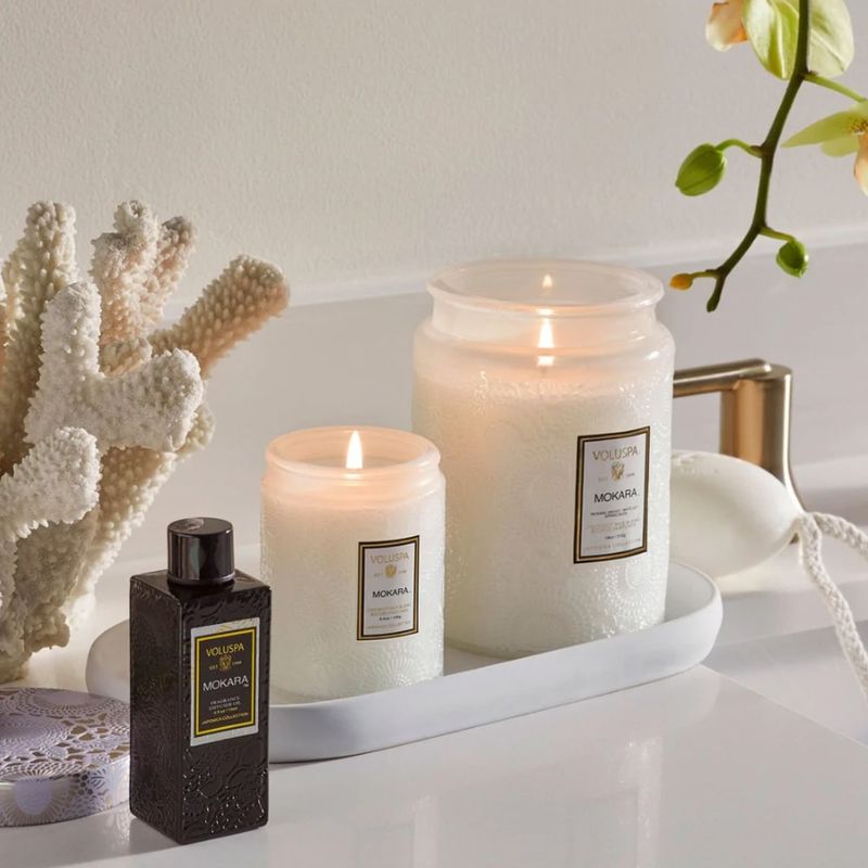 Voluspa Mokara Large Jar Candle 100timer