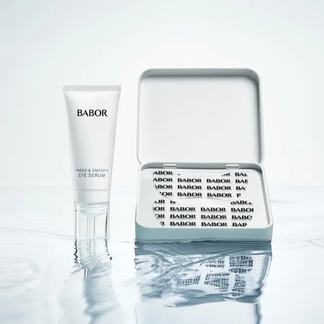 Hovedbilde Babor Instant Fresh & Smooth Eye Serum + Patches 