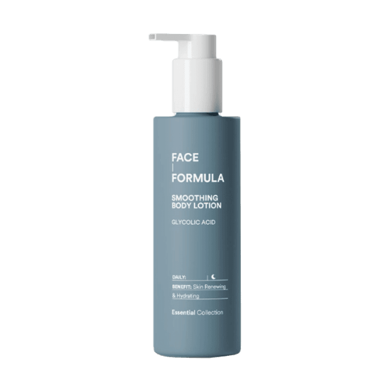 Face Formula Smoothing Body Lotion 200ml (Body brush i gave)