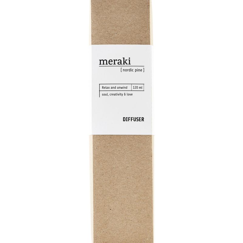 Meraki Duftfrisker med 7 pinner - Nordic pine 120ml