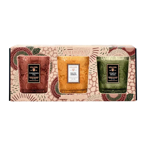 Voluspa Demi Candle Set