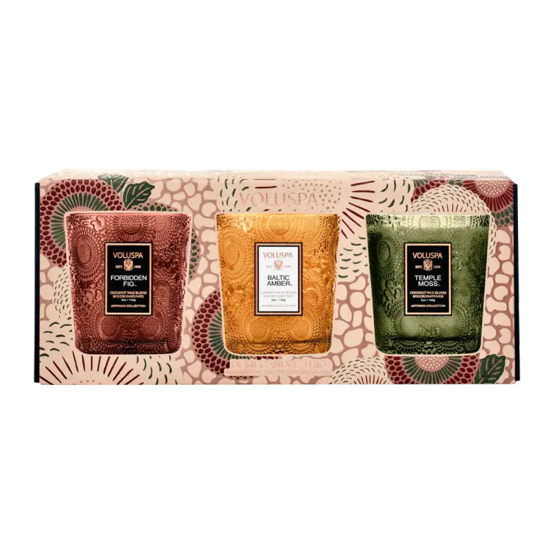Voluspa Demi Candle Set