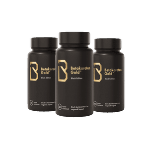 Hovedbilde Good For Me Betakaroten Gold Black 3-Pack