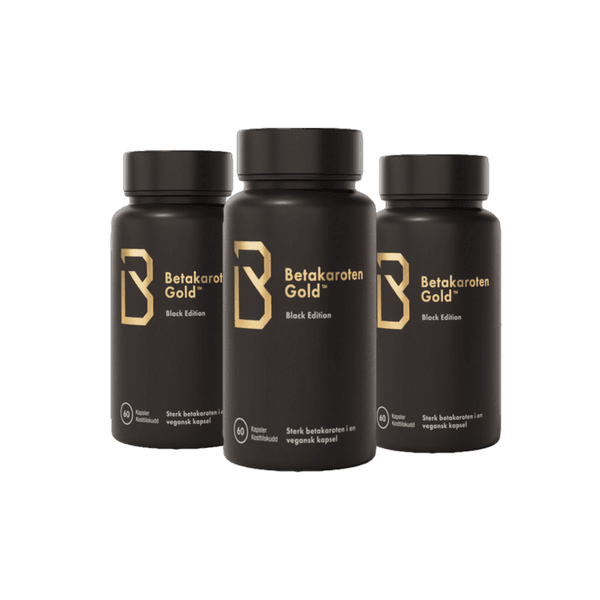 Good For Me Betakaroten Gold Black 3-Pack