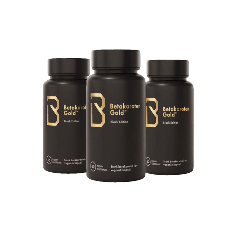 Good For Me Betakaroten Gold Black 3-Pack