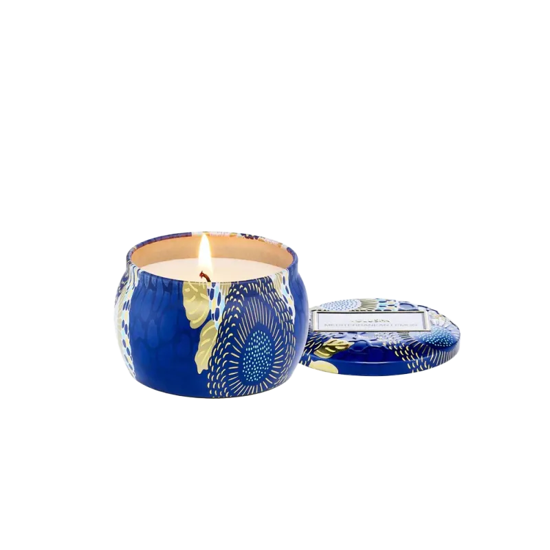 Voluspa Mini Tin Candle - Mediterranean Lemon
