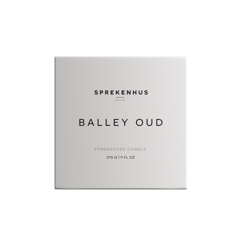Sprekenhus Balley Oud - Fragranced candle